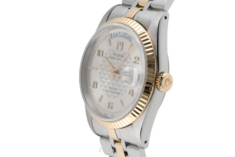 Tudor Date-Day steel / gold automatic men's watch 76213 [2503645]
