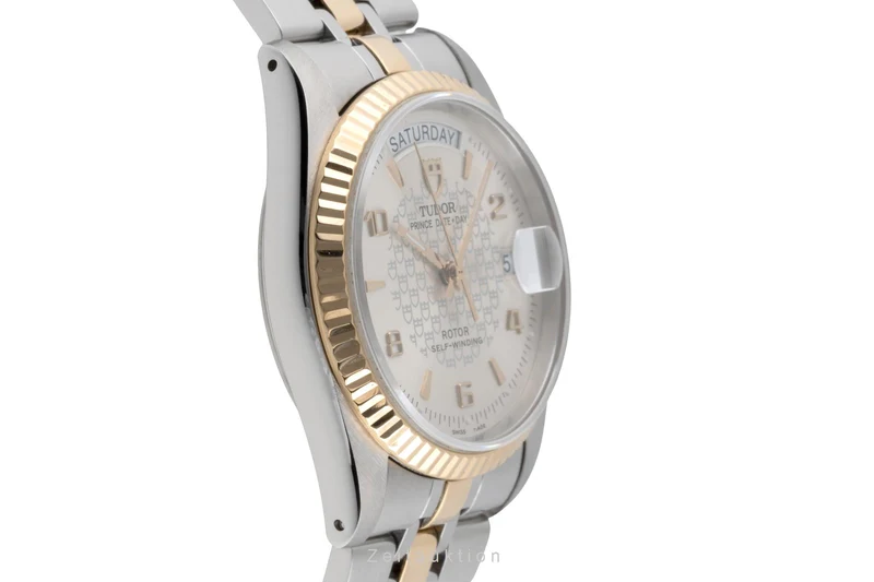 Tudor Date-Day steel / gold automatic men's watch 76213 [2503645]