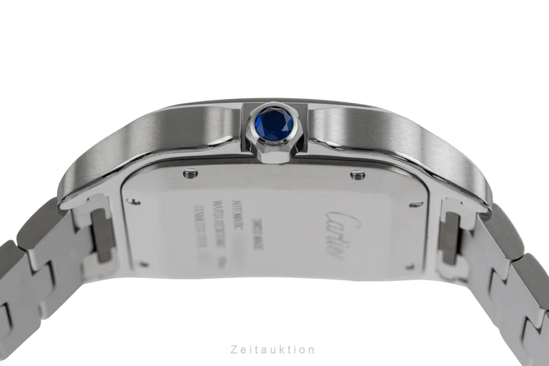 Cartier Santos steel automatic men's watch WSSA0018 LP: 8850EUR [2504502]