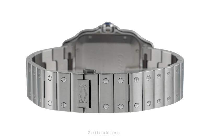 Cartier Santos steel automatic men's watch WSSA0018 LP: 8850EUR [2504502]