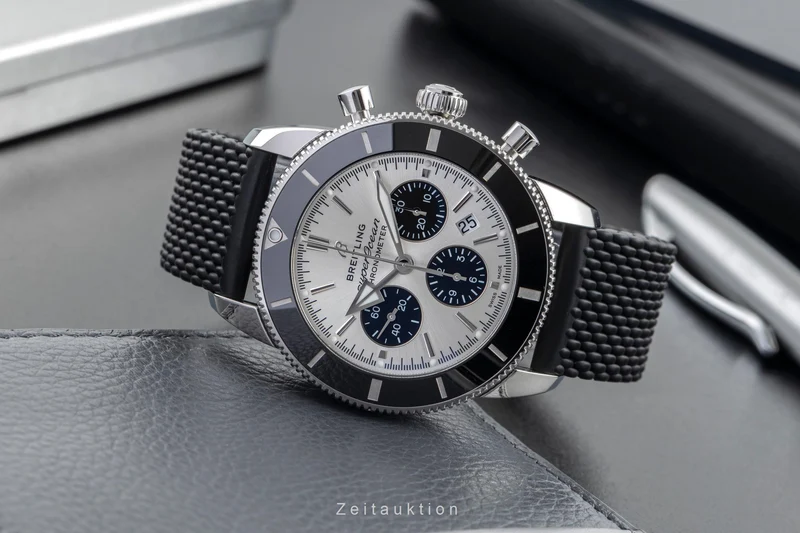 Breitling Superocean chronograph steel automatic men's watch AB0162121G1S1 LP: 8500EUR [2504581]