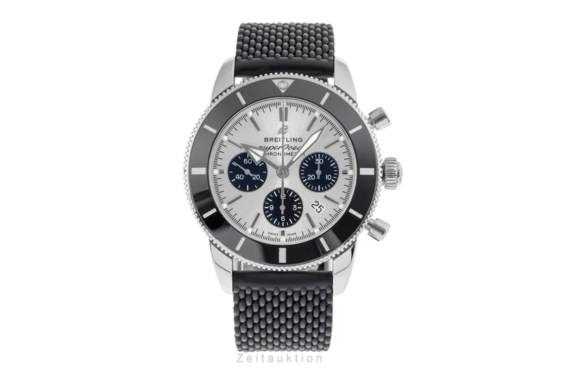 Breitling Superocean chronograph steel automatic men's watch AB0162121G1S1 LP: 8500EUR [2504581]
