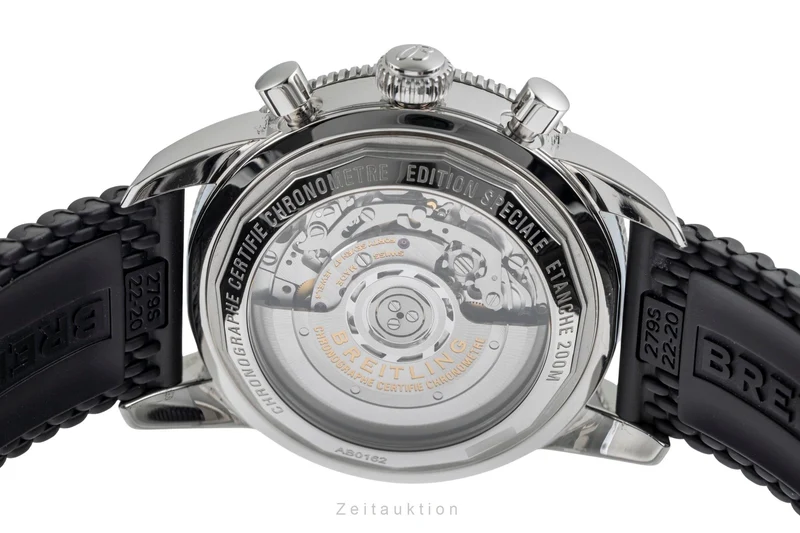 Breitling Superocean chronograph steel automatic men's watch AB0162121G1S1 LP: 8500EUR [2504581]