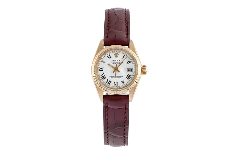 Rolex Lady Datejust 18 ct gold automatic women's watch 6917 Vintage [2503521]
