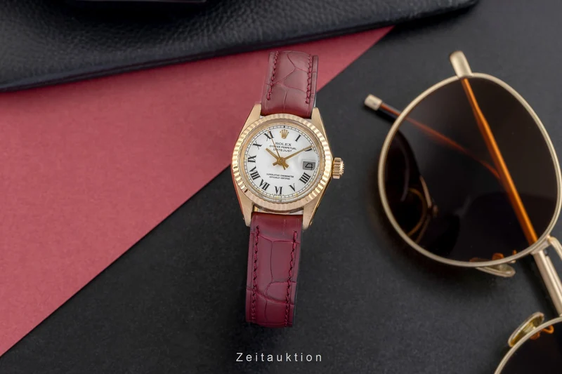 Rolex Lady Datejust 18 ct gold automatic women's watch 6917 Vintage [2503521]