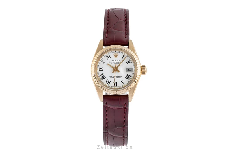Rolex Lady Datejust 18 ct gold automatic women's watch 6917 Vintage [2503521]
