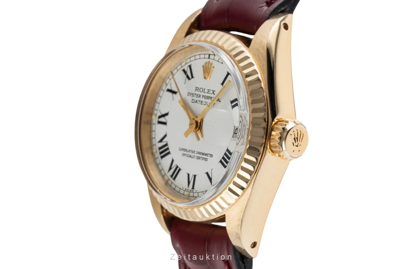 Rolex Lady Datejust 18 ct gold automatic women's watch 6917 Vintage [2503521]