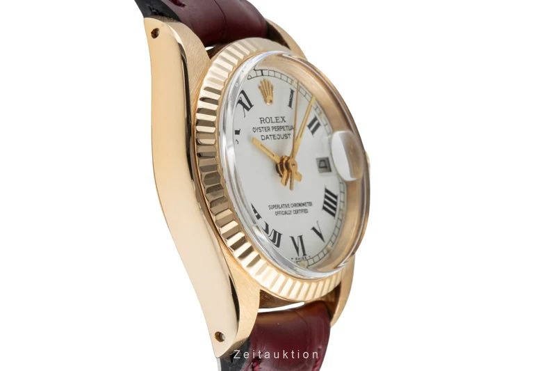 Rolex Lady Datejust 18 ct gold automatic women's watch 6917 Vintage [2503521]