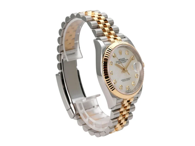 Rolex Datejust 36 126233 Perlmutt Diamant Jubile-Band
