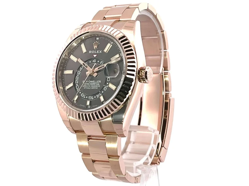 Rolex Sky-Dweller 326935 Everose-Gold Rhodium