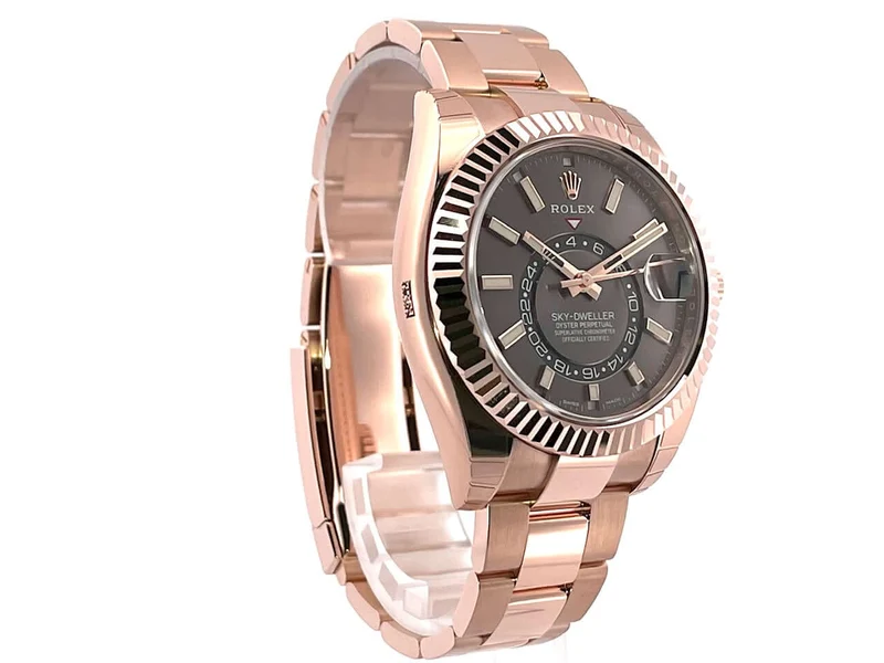 Rolex Sky-Dweller 326935 Everose-Gold Rhodium