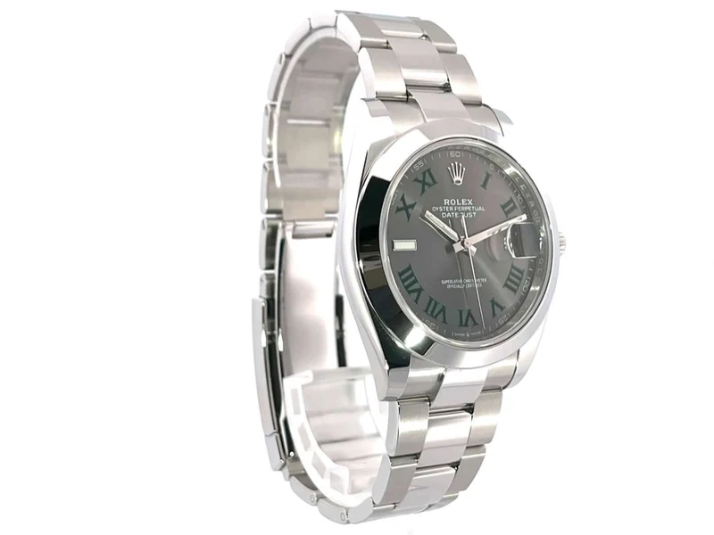 Rolex Datejust 41 Edelstahl 126300 Rhodium Römisch