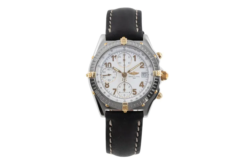 Breitling Chronomat chronograph steel / gold automatic men's watch B13050.1 [2503554]