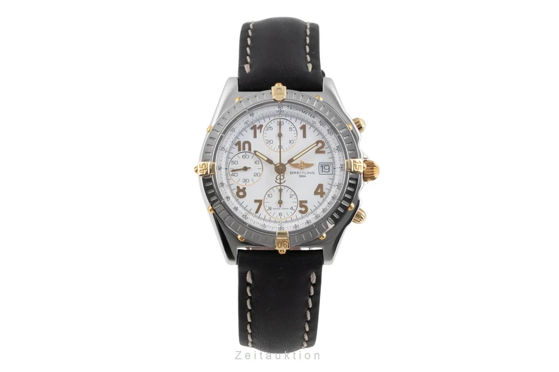 Breitling Chronomat chronograph steel / gold automatic men's watch B13050.1 [2503554]