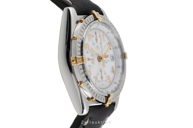Breitling Chronomat chronograph steel / gold automatic men's watch B13050.1 [2503554]