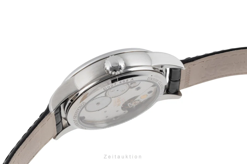 Union Glashütte 1893 steel manual winding men's watch D007.458.16.017.00 LP: 3100EUR [2504554]