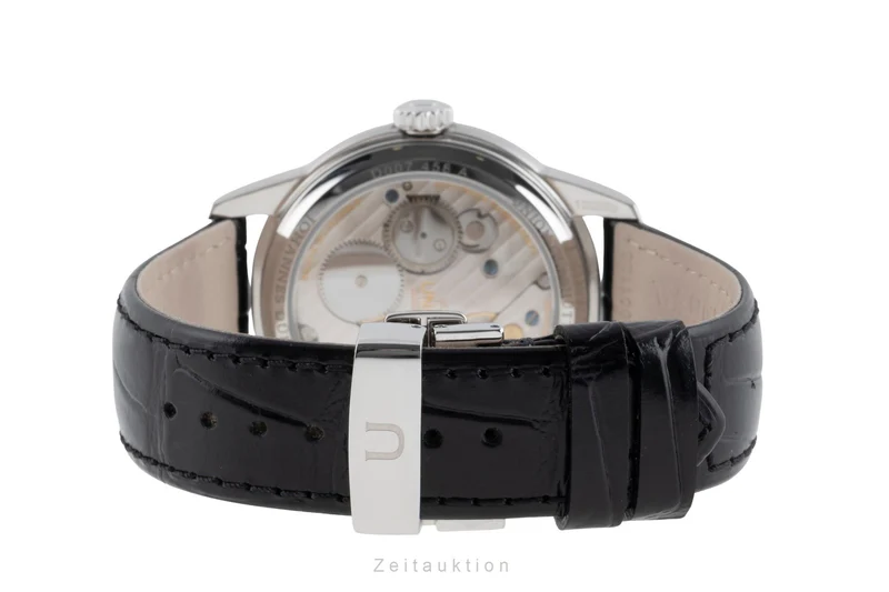 Union Glashütte 1893 steel manual winding men's watch D007.458.16.017.00 LP: 3100EUR [2504554]