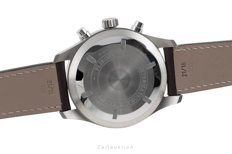 IWC Fliegerchronograph chronograph steel automatic men's watch IW377701 LP: 7300EUR [2502657]