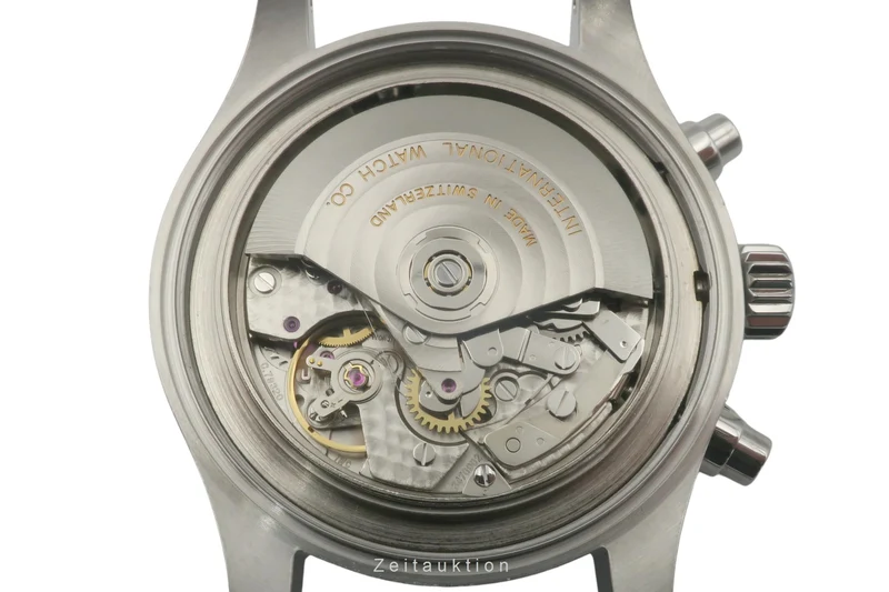 IWC Fliegerchronograph chronograph steel automatic men's watch IW377701 LP: 7300EUR [2502657]