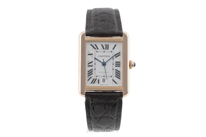 Cartier Tank steel / gold automatic men's watch W5200026 [2504595]