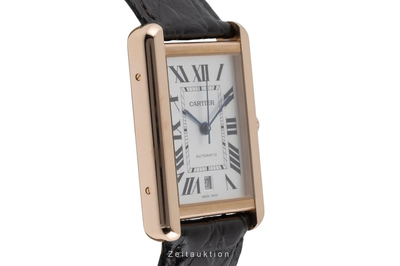 Cartier Tank steel / gold automatic men's watch W5200026 [2504595]