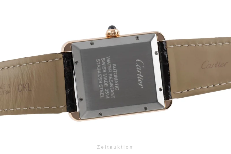Cartier Tank steel / gold automatic men's watch W5200026 [2504595]