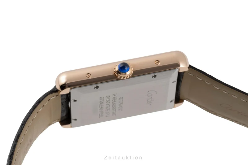 Cartier Tank steel / gold automatic men's watch W5200026 [2504595]