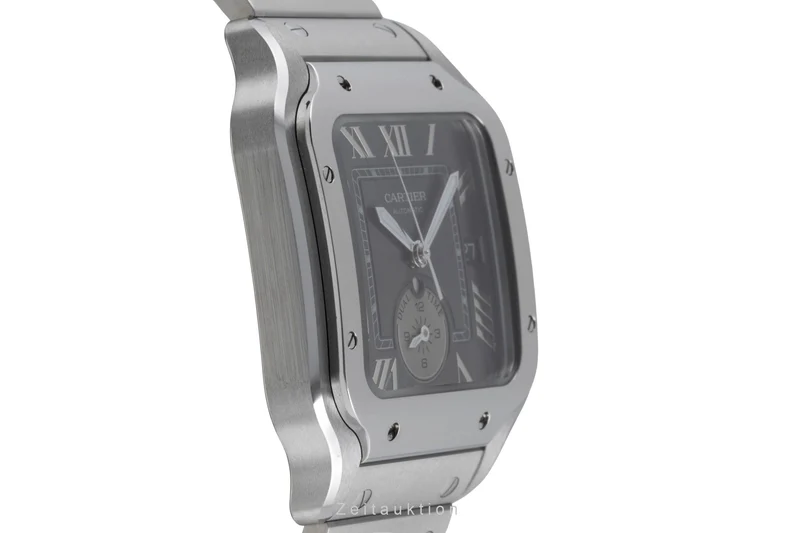 Cartier Santos steel automatic men's watch WSSA0076 LP: 10500EUR [2504723]