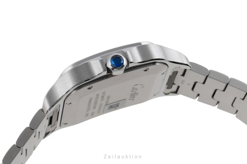 Cartier Santos steel automatic men's watch WSSA0076 LP: 10500EUR [2504723]