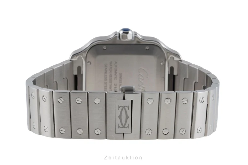 Cartier Santos steel automatic men's watch WSSA0076 LP: 10500EUR [2504723]