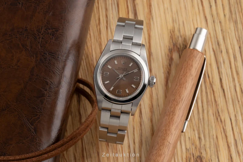 Rolex Oyster Perpetual steel automatic women's watch 67180 [2503693]