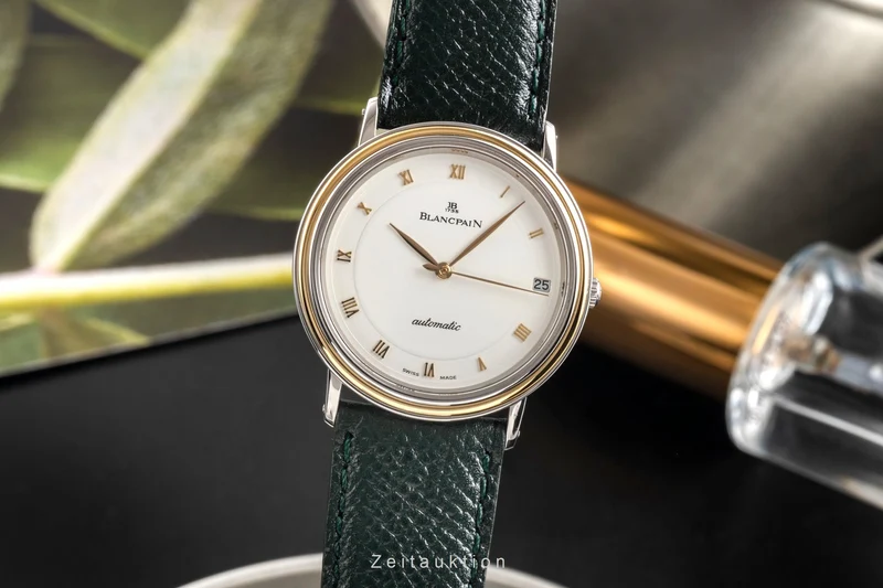 Blancpain Villeret steel / gold automatic men's watch 0095 [2504010]