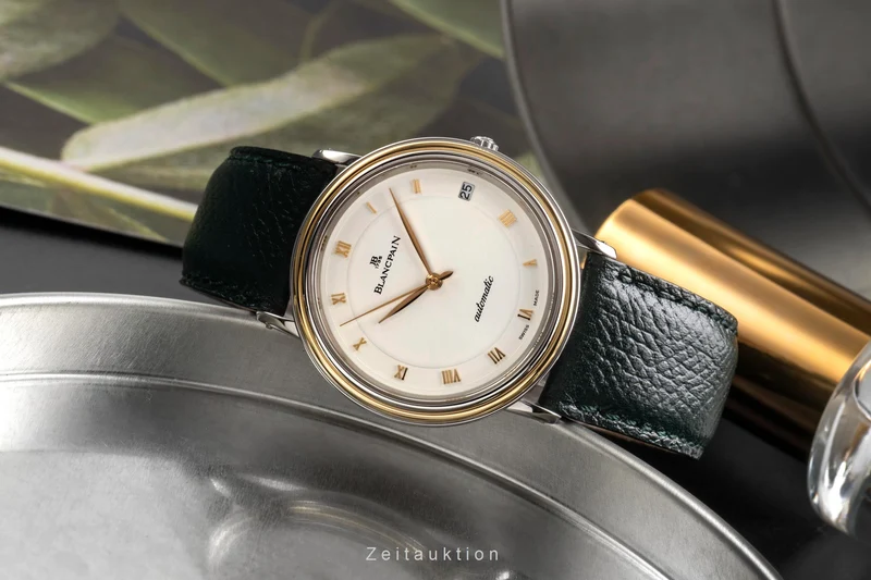 Blancpain Villeret steel / gold automatic men's watch 0095 [2504010]