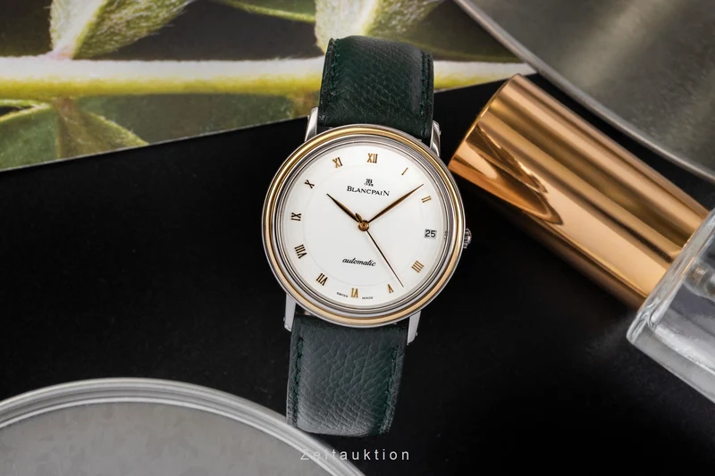 Blancpain Villeret steel / gold automatic men's watch 0095 [2504010]