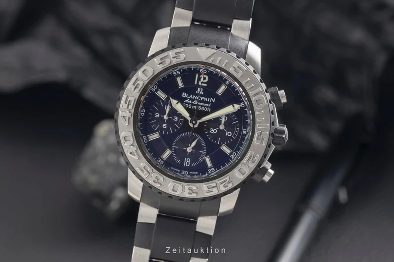 Blancpain Air Command chronograph steel automatic men's watch 2285 F [2503764]