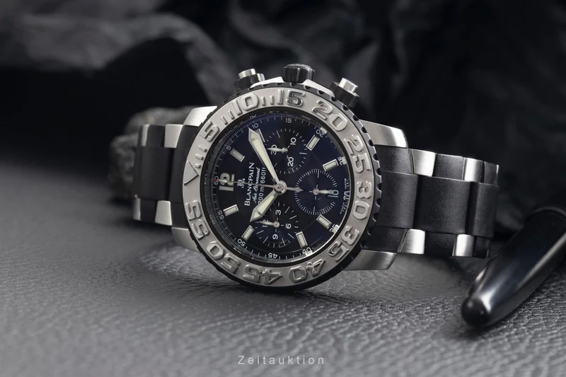 Blancpain Air Command chronograph steel automatic men's watch 2285 F [2503764]
