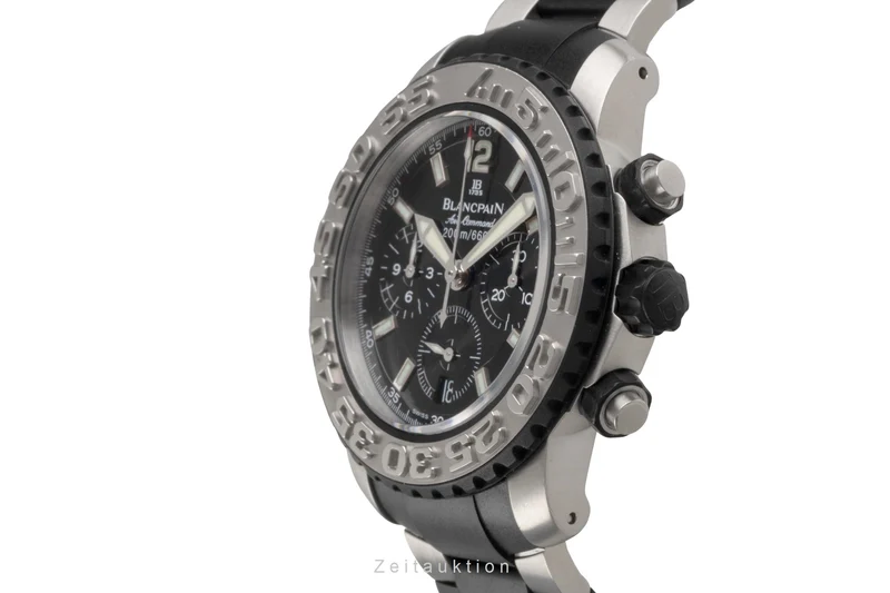 Blancpain Air Command chronograph steel automatic men's watch 2285 F [2503764]