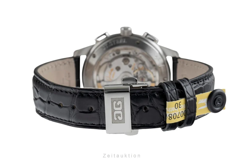 Glashütte Senator chronograph steel automatic men's watch 39-31-11-13-04 [2502225]