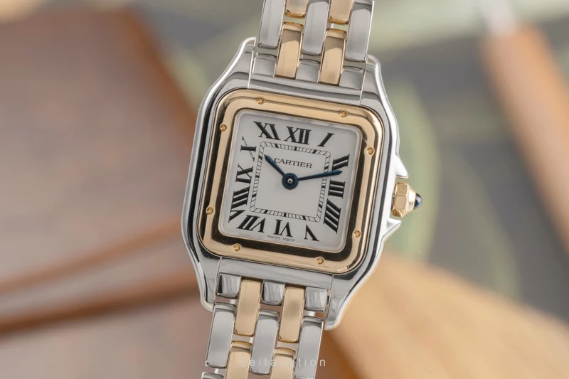 Cartier Panthere steel / gold quartz women's watch W2PN0006 LP: 9500EUR [2503424]