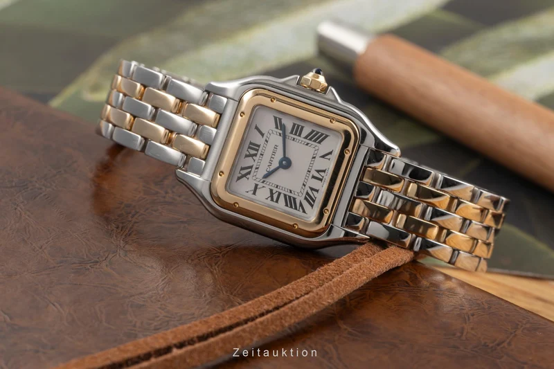 Cartier Panthere steel / gold quartz women's watch W2PN0006 LP: 9500EUR [2503424]