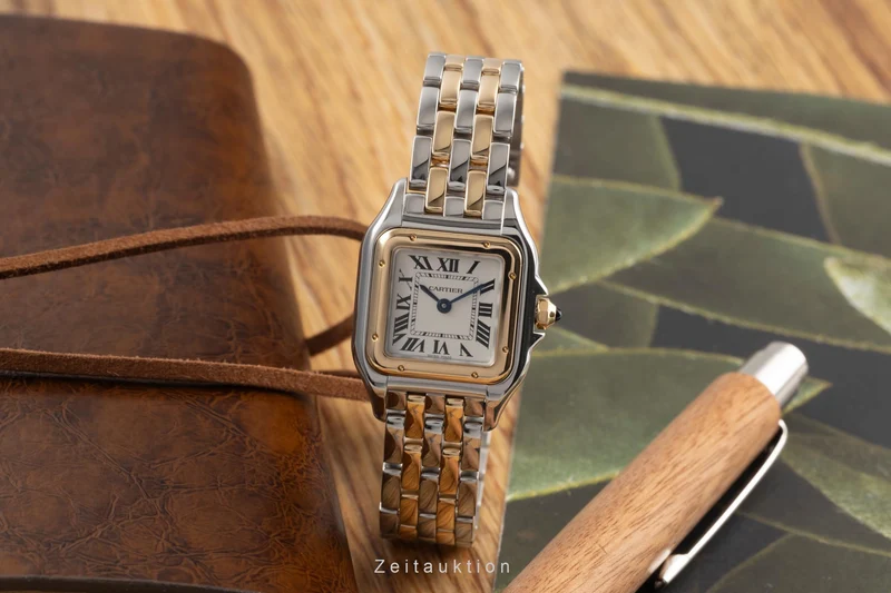 Cartier Panthere steel / gold quartz women's watch W2PN0006 LP: 9500EUR [2503424]