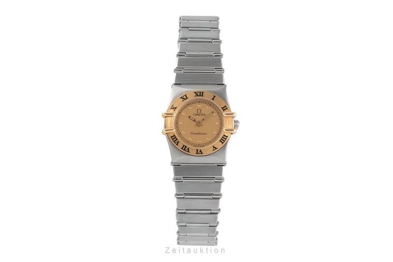 Omega Constellation steel / gold quartz men's watch 795.1076 Vintage [2504122]