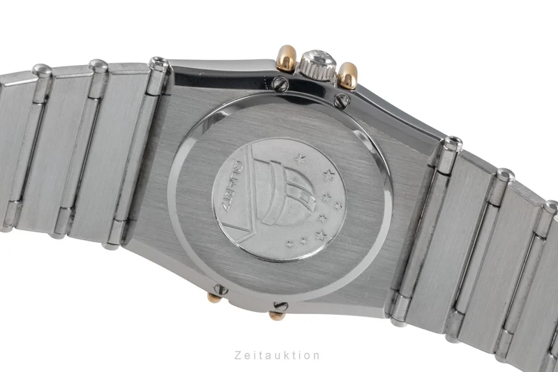 Omega Constellation steel / gold quartz men's watch 795.1076 Vintage [2504122]