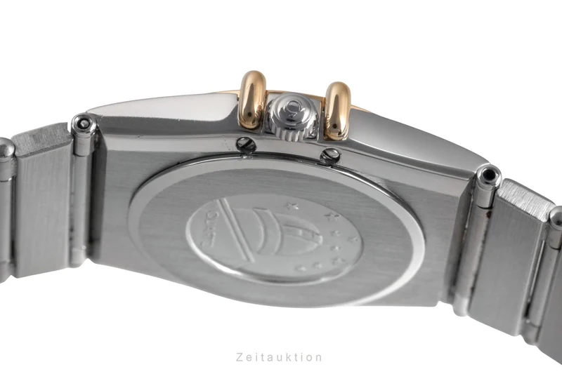 Omega Constellation steel / gold quartz men's watch 795.1076 Vintage [2504122]