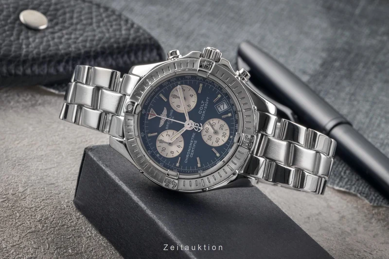Breitling Colt Chronograph chronograph steel quartz men's watch A73350-021 [2504303]