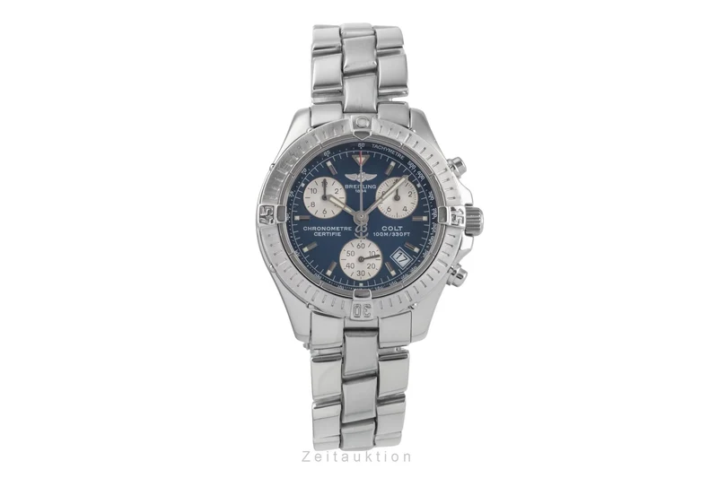 Breitling Colt Chronograph chronograph steel quartz men's watch A73350-021 [2504303]