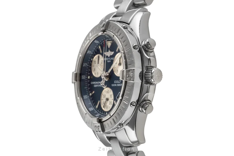 Breitling Colt Chronograph chronograph steel quartz men's watch A73350-021 [2504303]