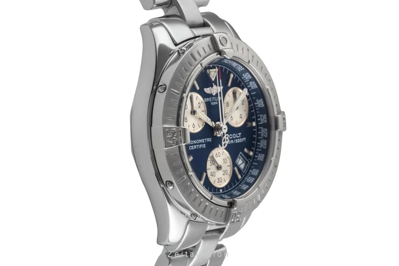 Breitling Colt Chronograph chronograph steel quartz men's watch A73350-021 [2504303]