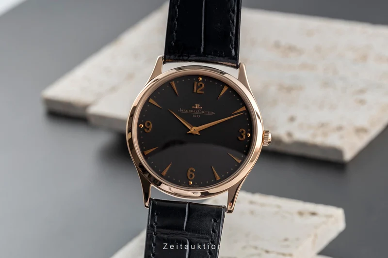 Jaeger LeCoultre Master Ultra Thin 18 ct red gold manual winding men's watch Q1342550 172.2.79.S Limited [2504535]