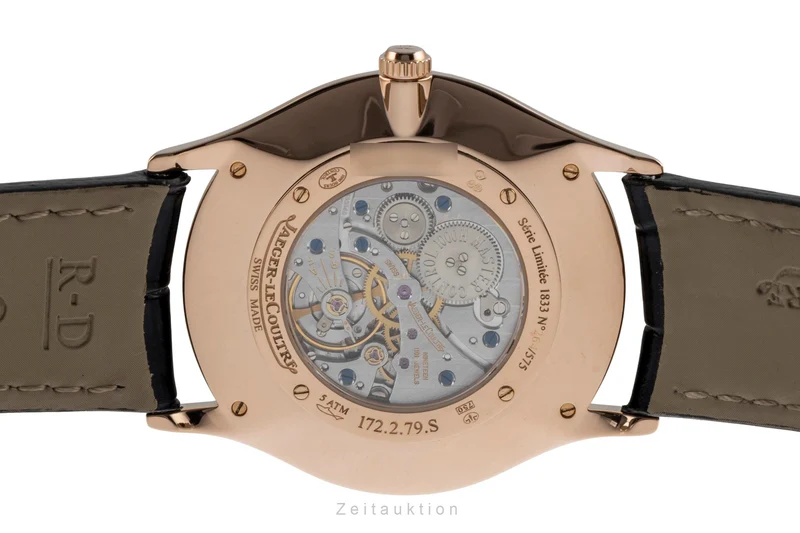 Jaeger LeCoultre Master Ultra Thin 18 ct red gold manual winding men's watch Q1342550 172.2.79.S Limited [2504535]